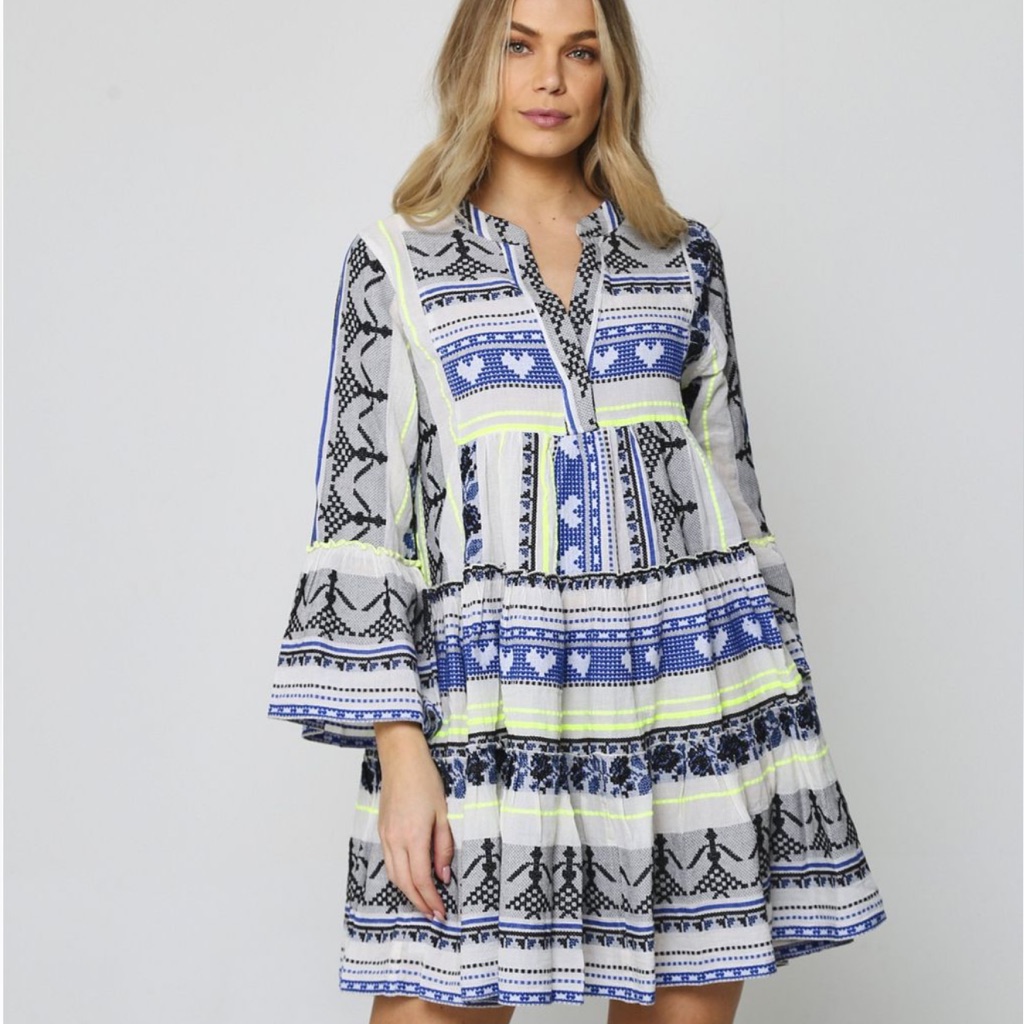Devotion Twins Ella Heart Print Dress